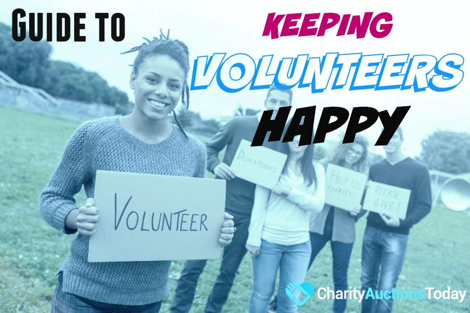 guide to keeping volunteers happy