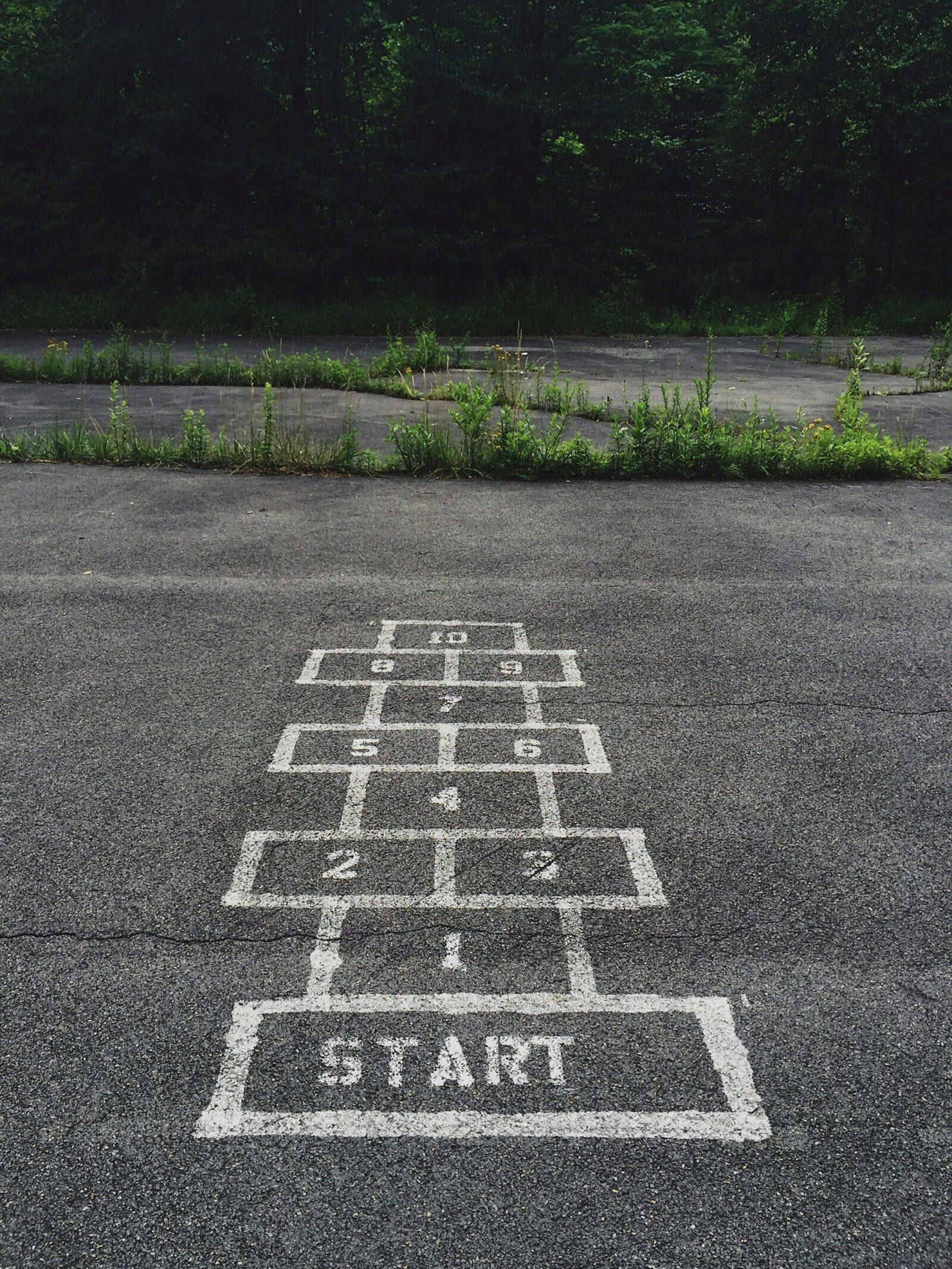 blacktop hopscotch