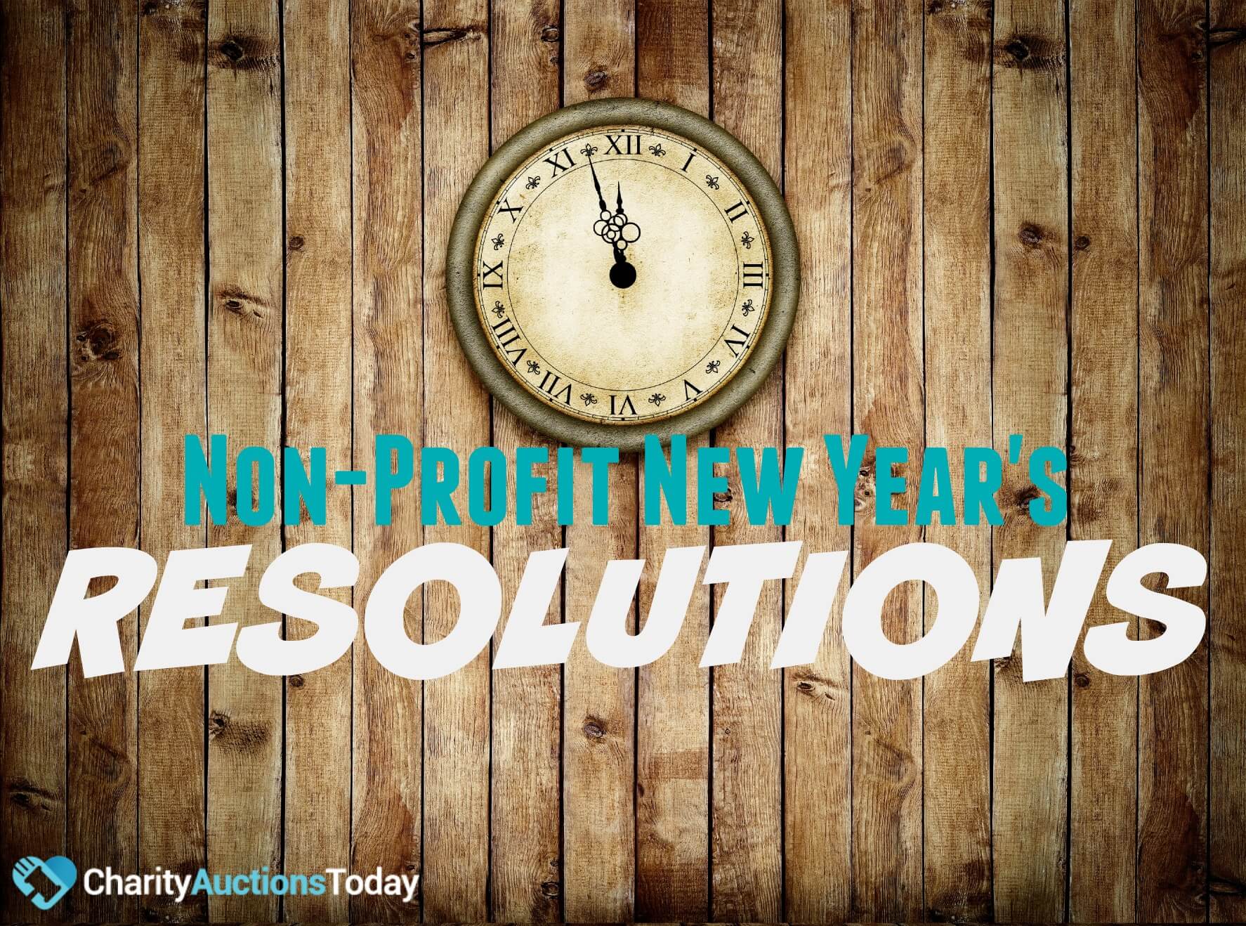 Nonprofit New Years Resolutions