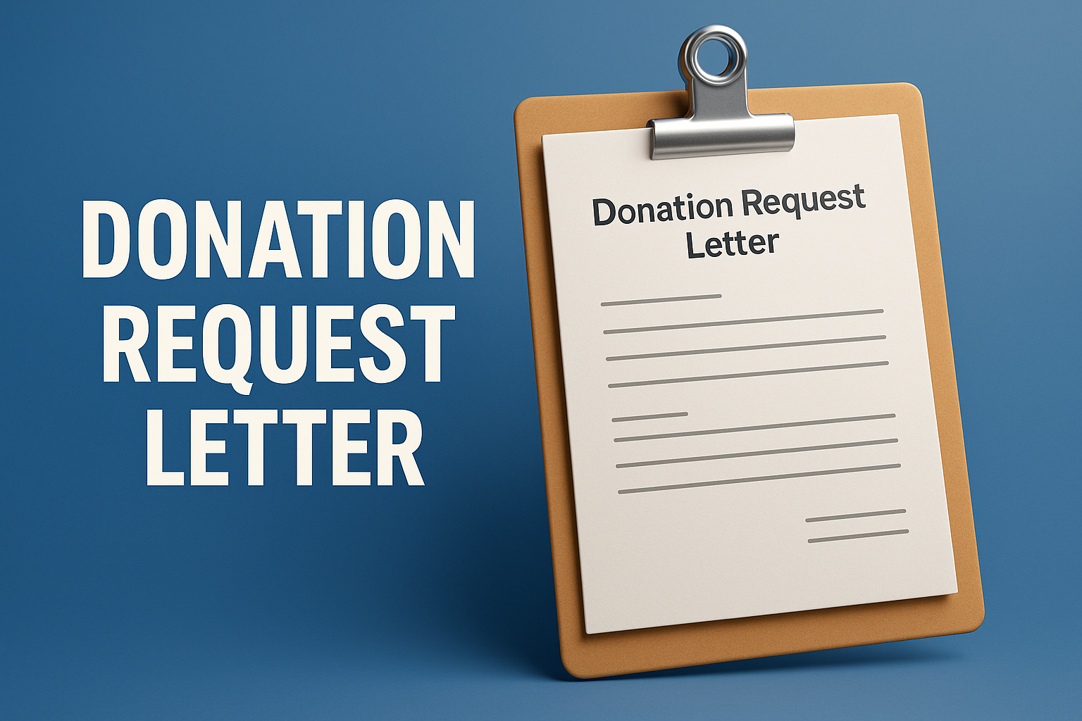 Donation Request Letter Template + Guide for Fundraisers