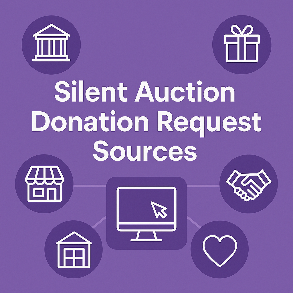 Silent Auction Donation Request Sources